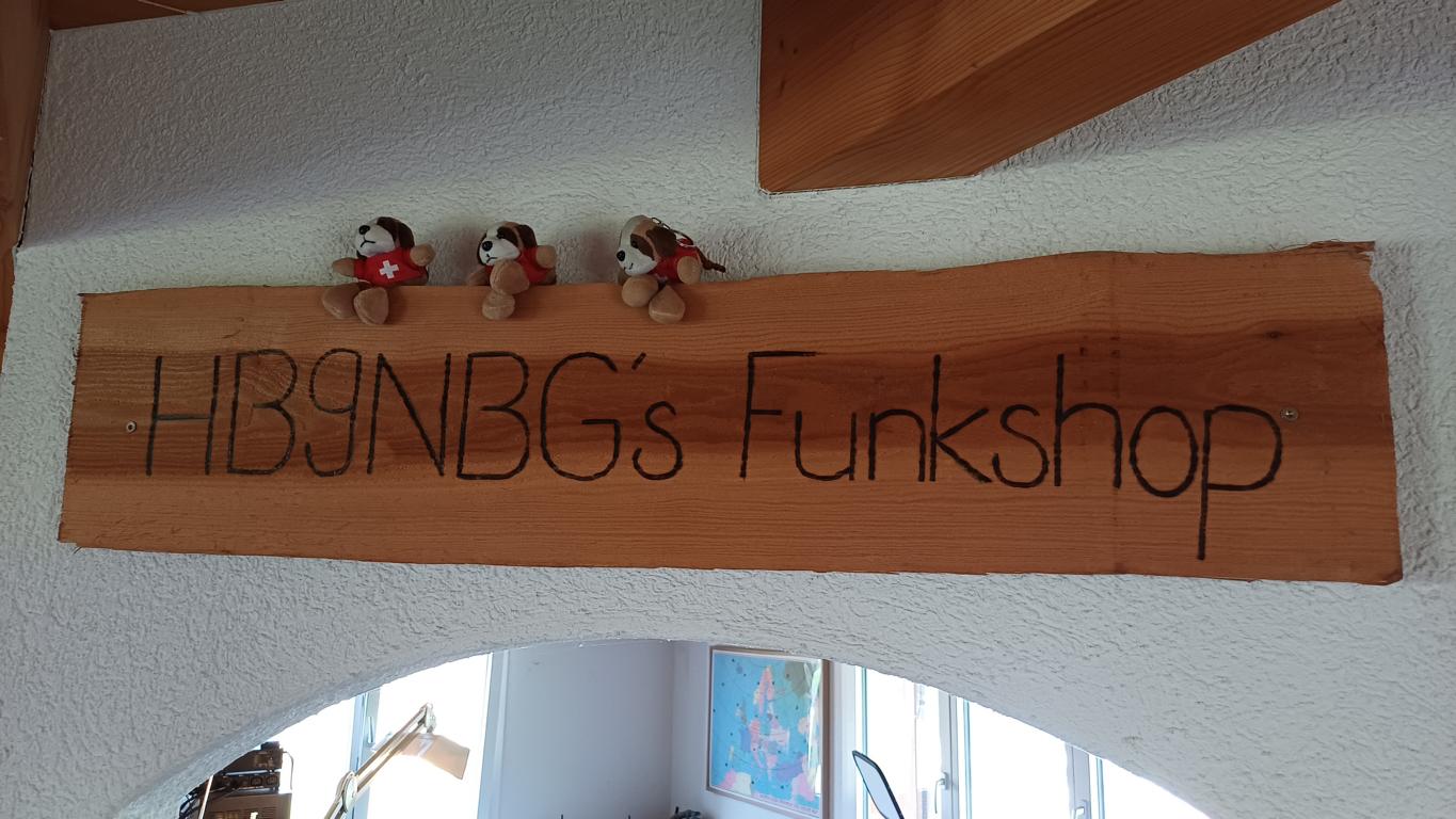 In HB9NBGs Shack hatte es 2014 angefangen